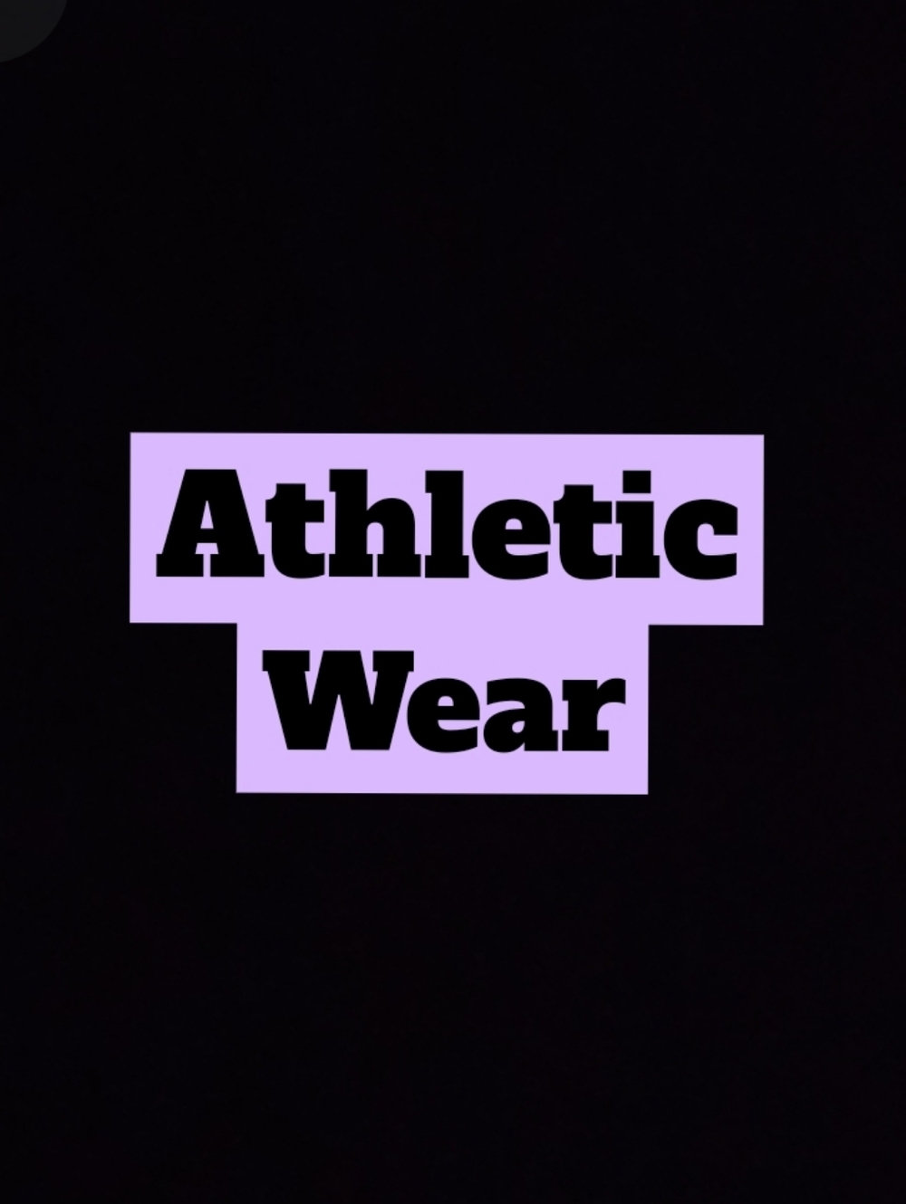 Gym clothing